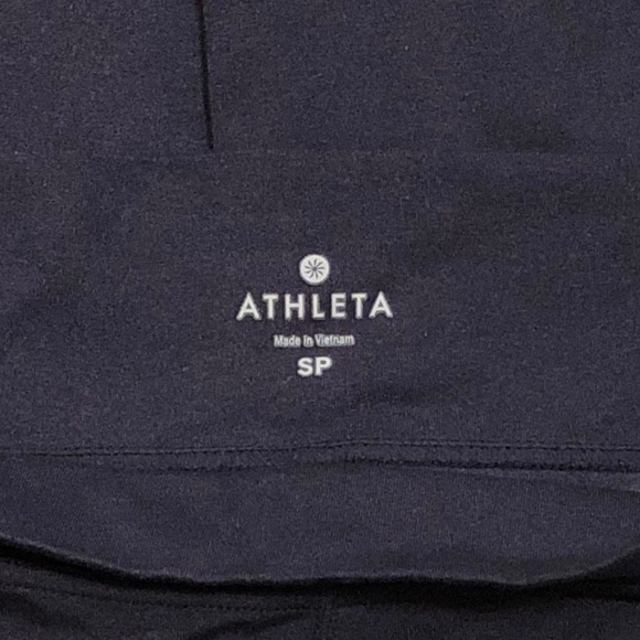 Athleta Blue Fusion Flare Yoga Pant Sz SP - Picture 5 of 5